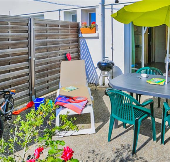 Location appartement avec accès plage - camping Ambon 