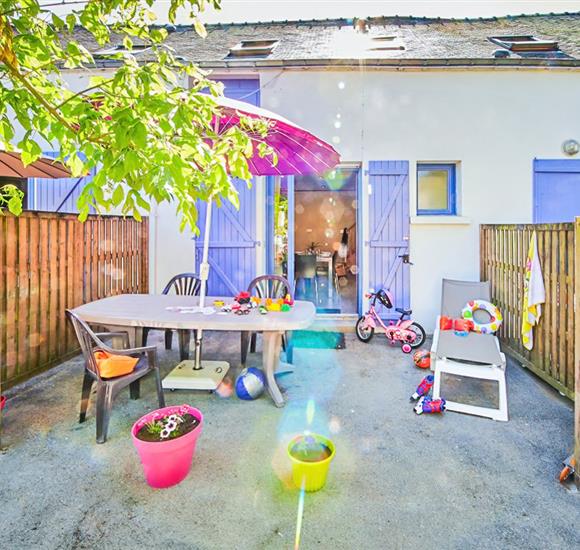 Extérieur - accès direct plage Ambon - Appartement Village de Cromenac'h à Ambon