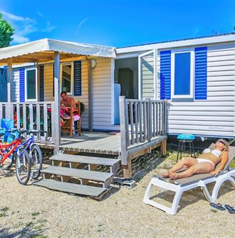 Camping Ambon Tarifs location mobil home au camping 2 étoiles de Cromenac'h à Ambon, camping accès direct plage proche du Golfe du Morbihan, de la presqu'île de Rhuys dans le Morbihan, Bretagne Sud - CAMPING VILLAGE DE CROMENAC'H AMBON
