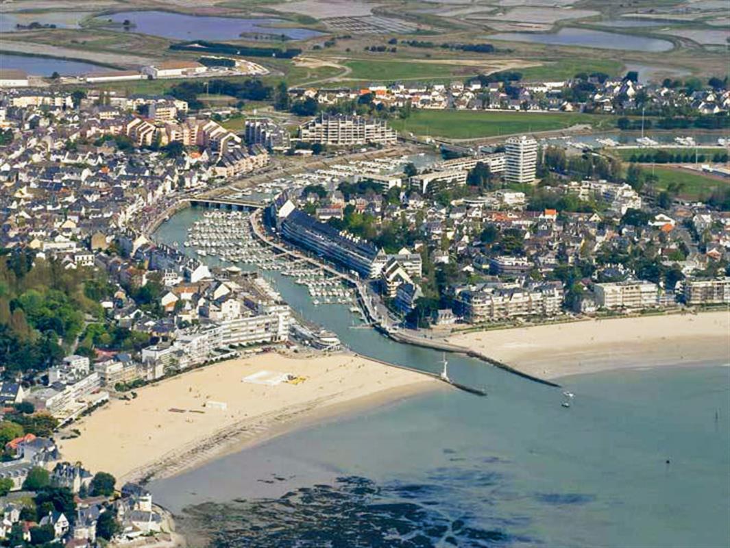 La Baie du Pouliguen ou Baie de La Baule proche du Camping de Cromenach