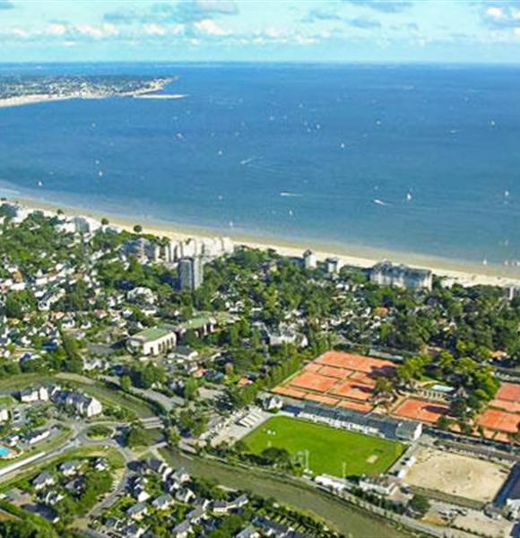 La Baie du Pouliguen ou Baie de La Baule proche du Camping de Cromenach