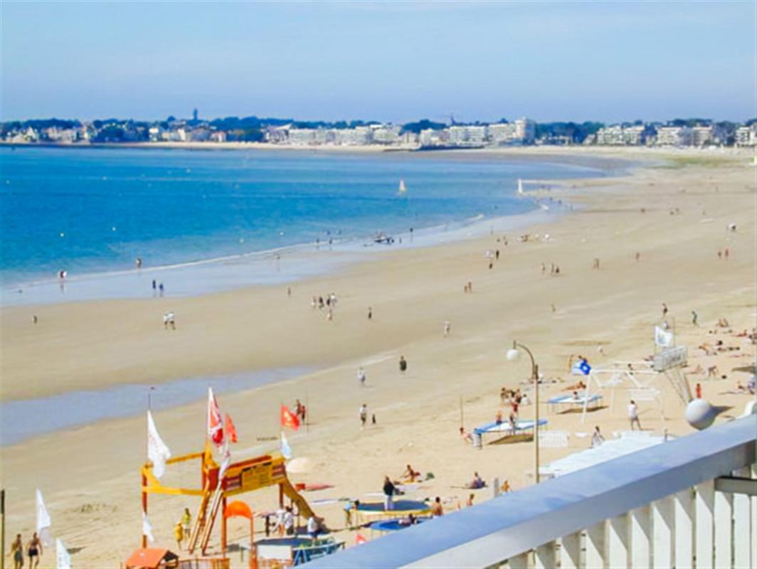 La Baie du Pouliguen ou Baie de La Baule proche du Camping de Cromenach