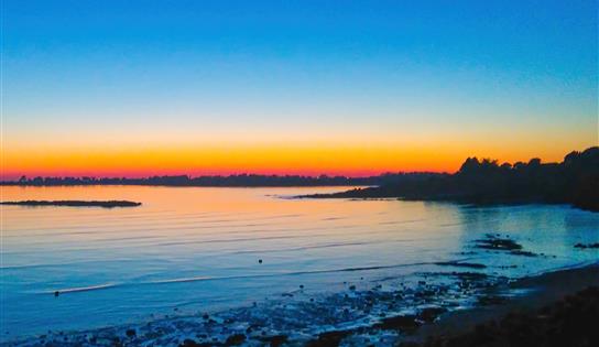 Camping Ambon offre couple Coucher de soleil - Cromenach - CAMPING VILLAGE DE CROMENAC'H AMBON