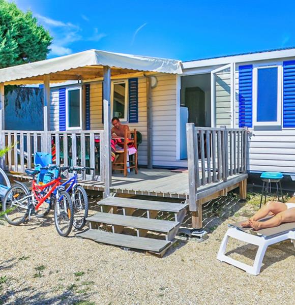 Camping Ambon  ** Offres spéciales long séjour au Camping 2 étoiles de Cromenac'h à Ambon, camping bord de mer proche de Damgan, Vannes dans le Golfe du Morbihan en Bretagne Sud
